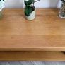Solid Oak Coffee Table Image 2