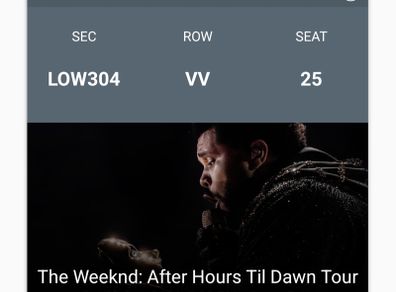 The Weeknd - Sat 22nd
