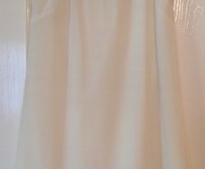 White chiffon Pied a Terre dress