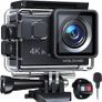 Action Camera 4K 20MP GA100, Waterproof 40M Underwater Camera for Snorkeling, EIS Stabilization WiFi 170 Degree Wide Angle Helmet Camera for Vlogging (FREE SHIPPING) Image 2