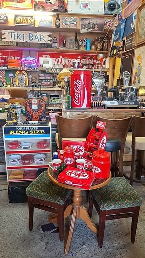 Vintage Retro coca cola can mini fridge