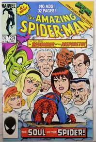 Amazing Spider-Man #274 Beyonder & Mephisto Appearances (1986)