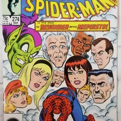 Amazing Spider-Man #274 Beyonder & Mephisto Appearances (1986)