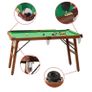 Folding pool table, folding pool table, snooker table Image 2