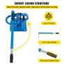 Manual Bender YP-9 Soild Round Square Bar Metal Bender with 7 Bending Dies, Metal Rod Bar Bender Bending Tool for Construction Site Auto Repair Image 7