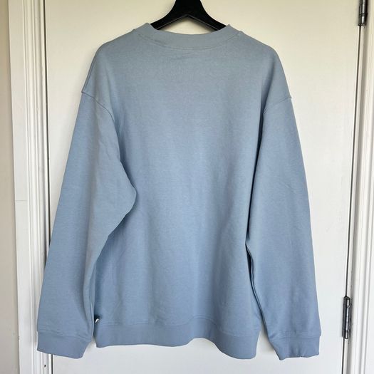 NEW Dunnes Stores Light Blue Relaxed Fit Sweatshirt Size L
