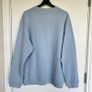 NEW Dunnes Stores Light Blue Relaxed Fit Sweatshirt Size L Image 10