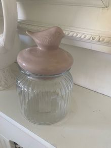 ShabbyChic Storage Jar
