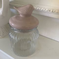 ShabbyChic Storage Jar