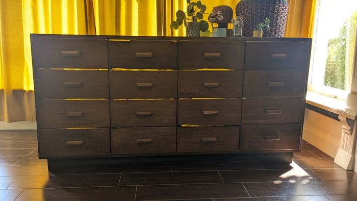 Stunning oak Shopkeeper Haberdashery cabinet,