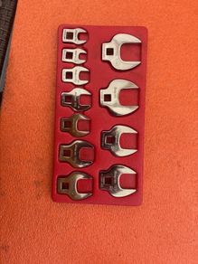 snap on imperial crows foot set 3/8 - 1