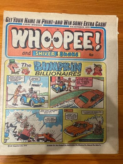 Comics: 'Whoopee!' comics 1975 (5 numbers)