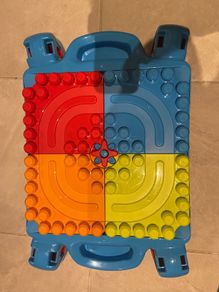 mega blocks build and learn table