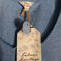 Falmer Heritage blue top