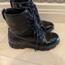 Clarks girls black boots UK 12.5 Image 2