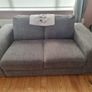 2 Grey Sofas Image 3