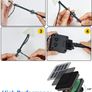 20 LED Solar Garden Lights, 8 Modes Mushroom Pathway Lights Outdoor, 5M/16.4 Ft Garden Landscape Stake Lights, Waterproof Solar Ground Lamps for Yard, lawns, Wedding Party Decoration, Warm White (FREE POSTAGE) Image 4