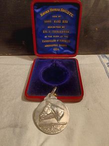 1929 Hackney Horse Society Sterling Silver Boxed Medallion
