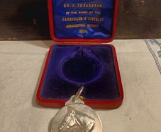 1929 Hackney Horse Society Sterling Silver Boxed Medallion