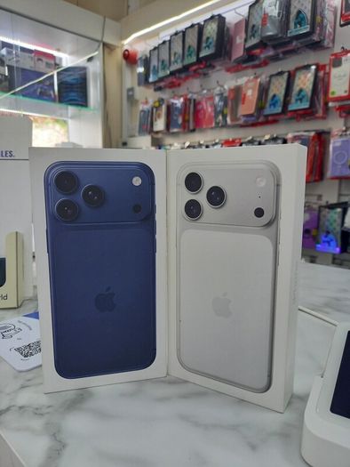 Iphone 17 pro max 256gb Brand new sealed pack Unlock sim free 12 months warranty Shop collection and shop receipt