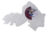 Handmade Glass County Clock - Galway