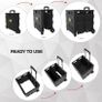 Grand Pack-N-Roll Portable Tools Carrier with Telescopic Handle, 80 Lb. Load Capacity, Black (FREE POSTAGE) Image 6