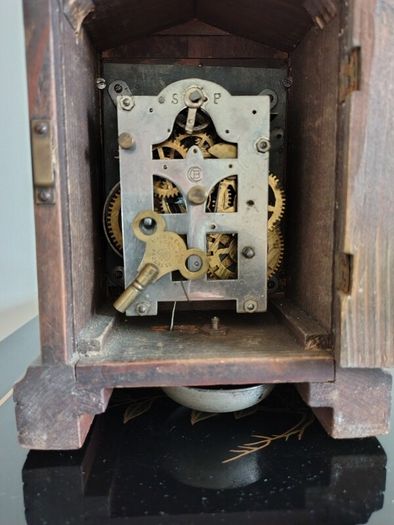 Antique German Badische Mantel Clock