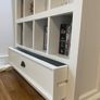 CD & DVD Cabinet.  Mahogany.  Perfect condiions. Image 4