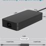 330w 280w 240w Ac Charger Fit For Msi Raider Ge78hx Ge77hx Ge76 Ge68hx Ge67hx Ge66 Vector Gp78hx Gp76hx Gp77 Gp68hx Gp66hx Gp66 Leopard Stealth Gs77 We76 Titan Gt77 Creator Pro Z16 X17 Z17 Laptop Image 2