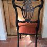 Elegant Antique Edwardian Mahogany Occasional Chair Image 2