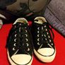 Black Leather Converse Chuck Taylor High-Tops Size EU 39 / US 8 / UK 6 Image 3