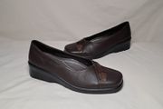 hotter brown leather flats size 3 eu 36 in like new condition