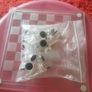 chess set vintage glass Image 3