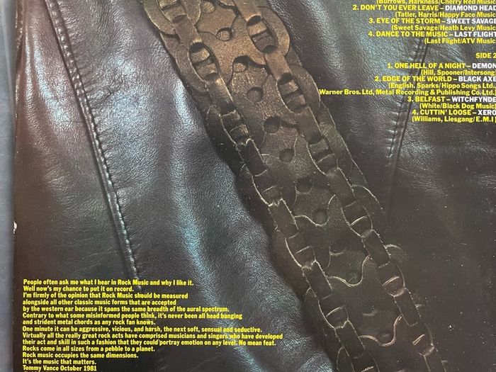 The Friday Rock Show compilation vinyl record in vg+ condition