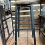 2 x Bar Stools/Kitchen Breakfast Bar, Industrial 63 cm Height Stools for Dining Room, Kitchen, Solid and Stable, Rustic Brown and Black - BRAND NEW Image 4