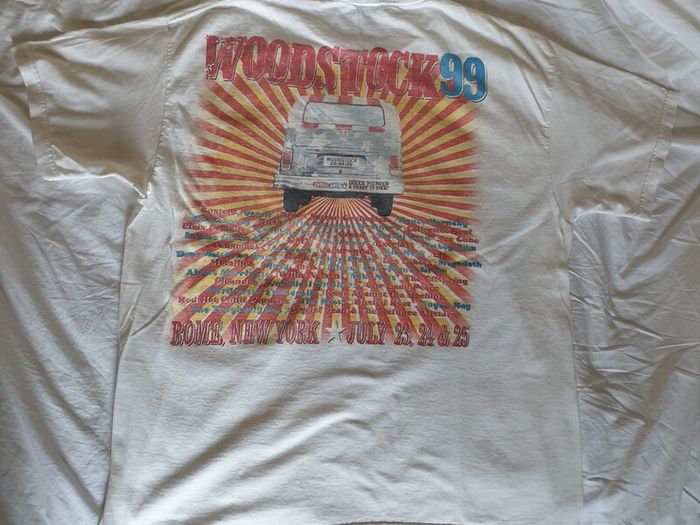 Woodstock '99 t shirt