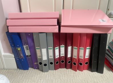 A4 Ring binders