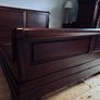 5ft Sleigh Bed in Solid Mahogany Image 2