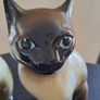 Vintage Mid-Century Siamese Cat pair Image 2