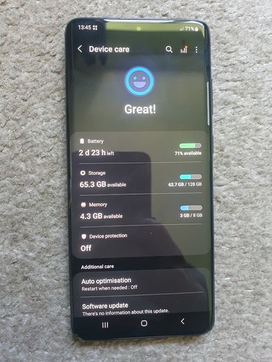 Samsung Galaxy S20 Plus 4G 128GB Cosmic Black Unlocked + Free Case