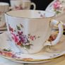 Vintage Royal Crown Derby China "Derby Posies" Bone China Tea Set Image 4