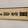 PUSH sign, door plate Image 9
