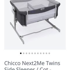 Chicco twin next to me