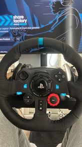 Racing simulator set up