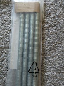 M10x300mm threaded rods