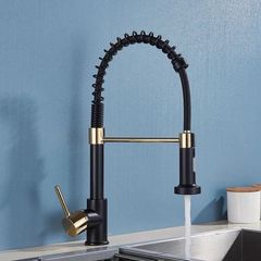 Kitchen tap - Brass Pull-Down Kitchen Mixer Tap / NEW