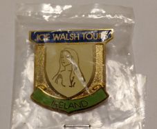 Rare Vintage Banamak Joe Walsh Tours Religious Enamel Pin Mint Condition