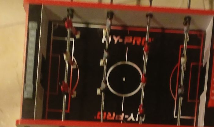 foosball table
