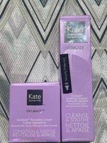 KATE SOMERVILLE DeliKate recovery cream + soothing delikate cleanser BNIB