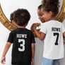 Personalised Kids Football Soccer T-shirt Name Number Boys Girls Soccer Team Custom Child Children Novelty Image 2